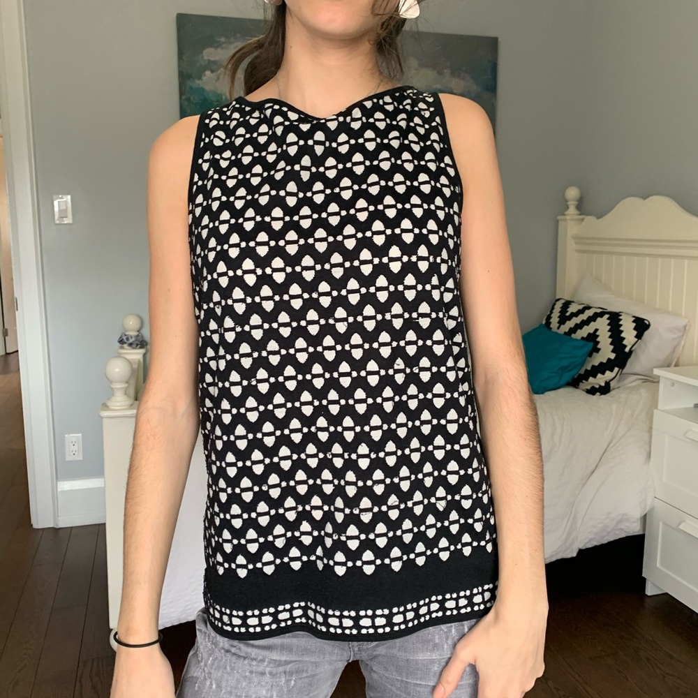 A textured tank top